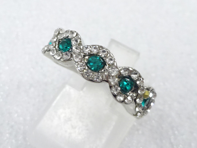 COLORED STONE FASHION RING / JP SIZE 8